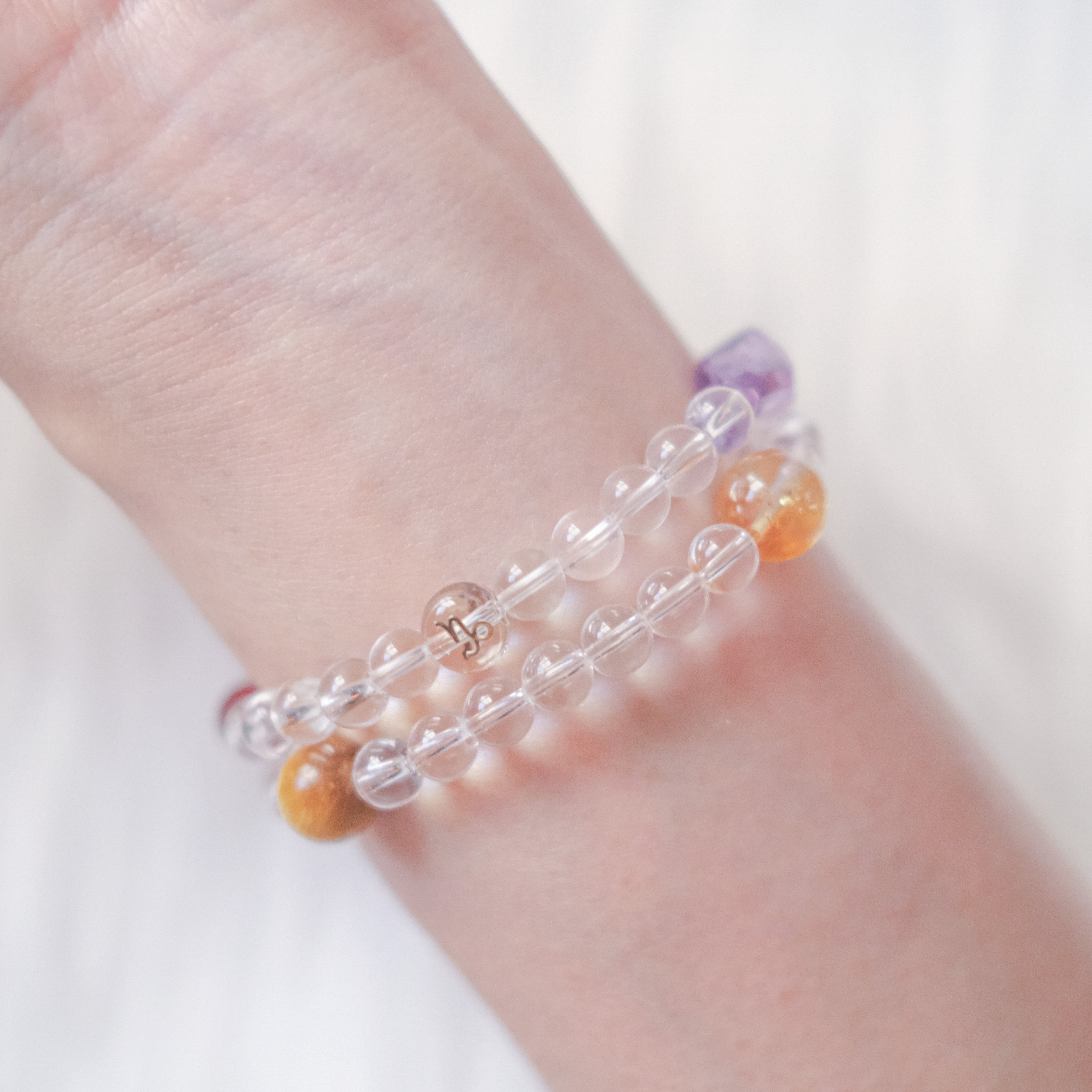 ♑ Capricorn · Discipline & Stability Double Layer Bracelet