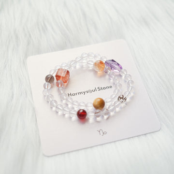 ♑ Capricorn · Discipline & Stability Double Layer Bracelet