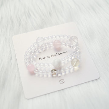 ♋ Cancer · Emotional Safety Double Layer Bracelet