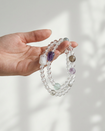 ♒ Aquarius · Vision & Awakening Double Layer Bracelet