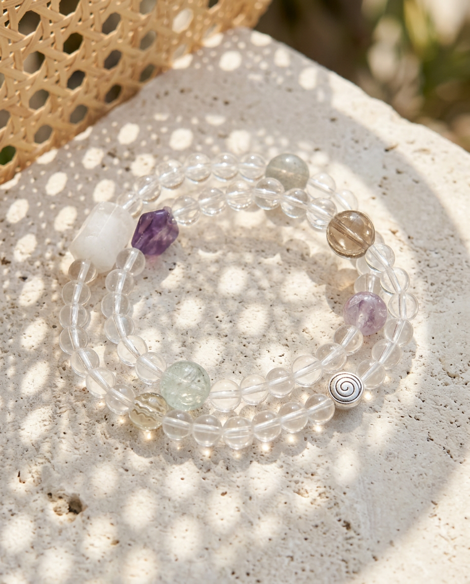 ♒ Aquarius · Vision & Awakening Double Layer Bracelet