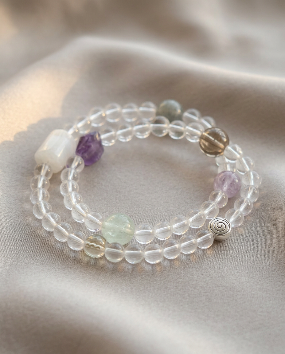 ♒ Aquarius · Vision & Awakening Double Layer Bracelet
