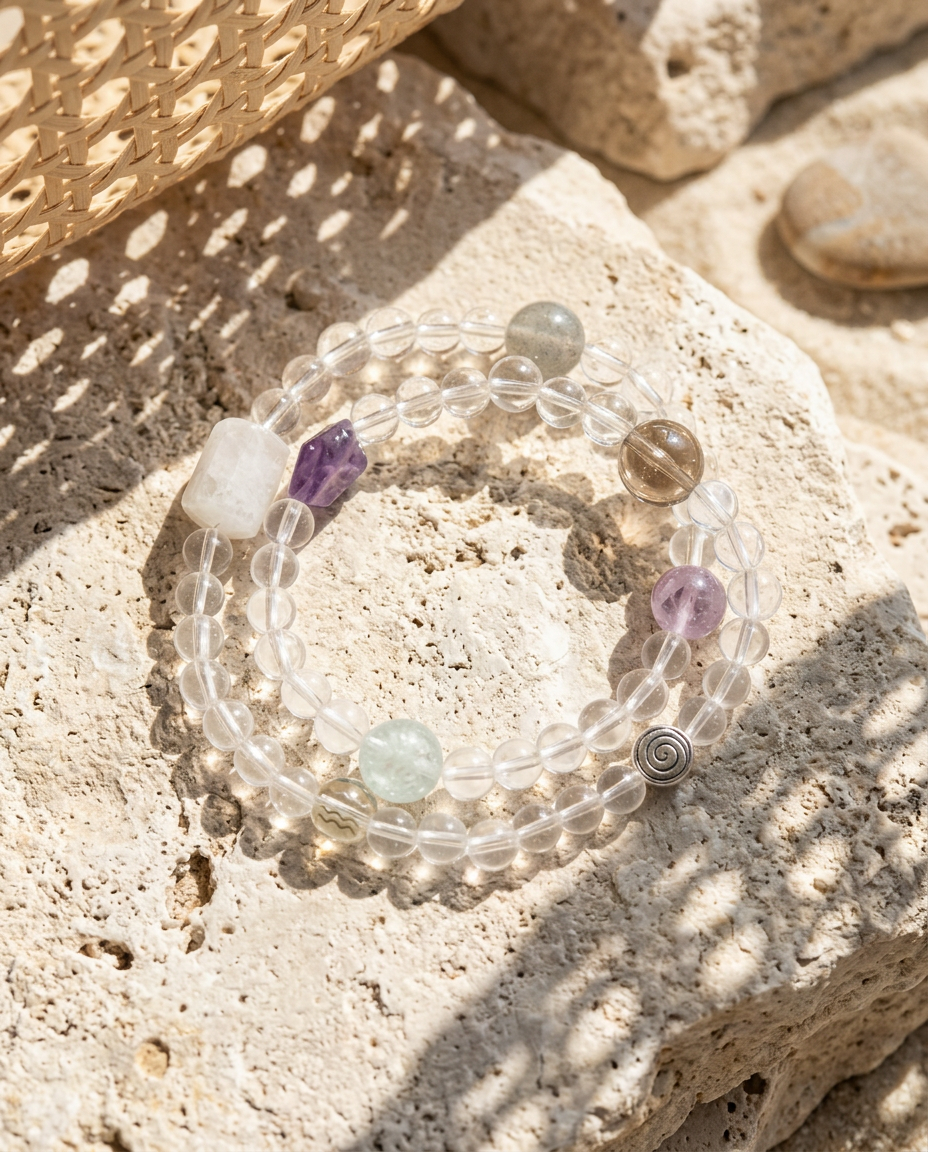 ♒ Aquarius · Vision & Awakening Double Layer Bracelet