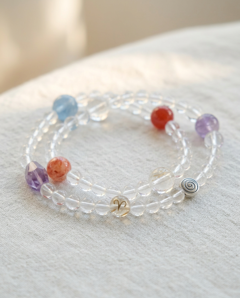 ♈ Aries · Courage & Vitality Double Layer Bracelet