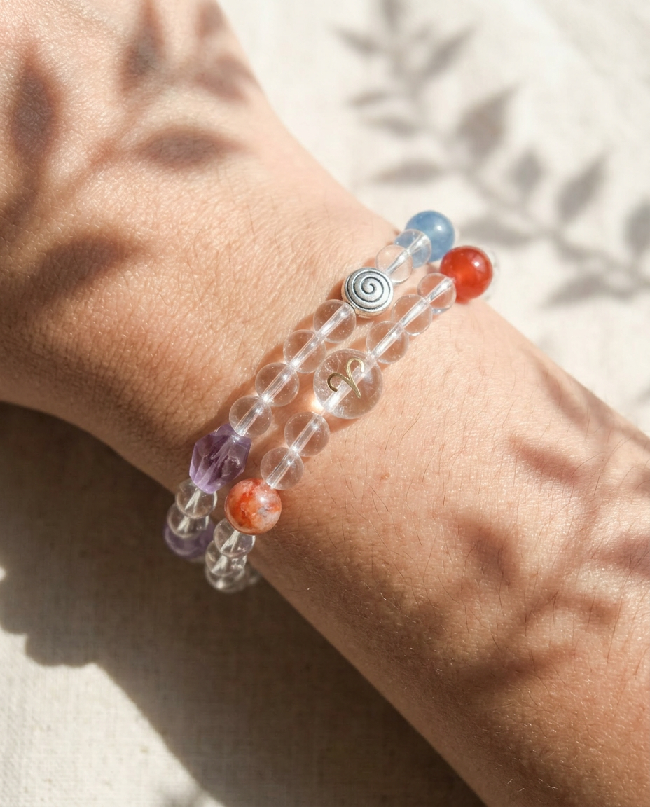 ♈ Aries · Courage & Vitality Double Layer Bracelet