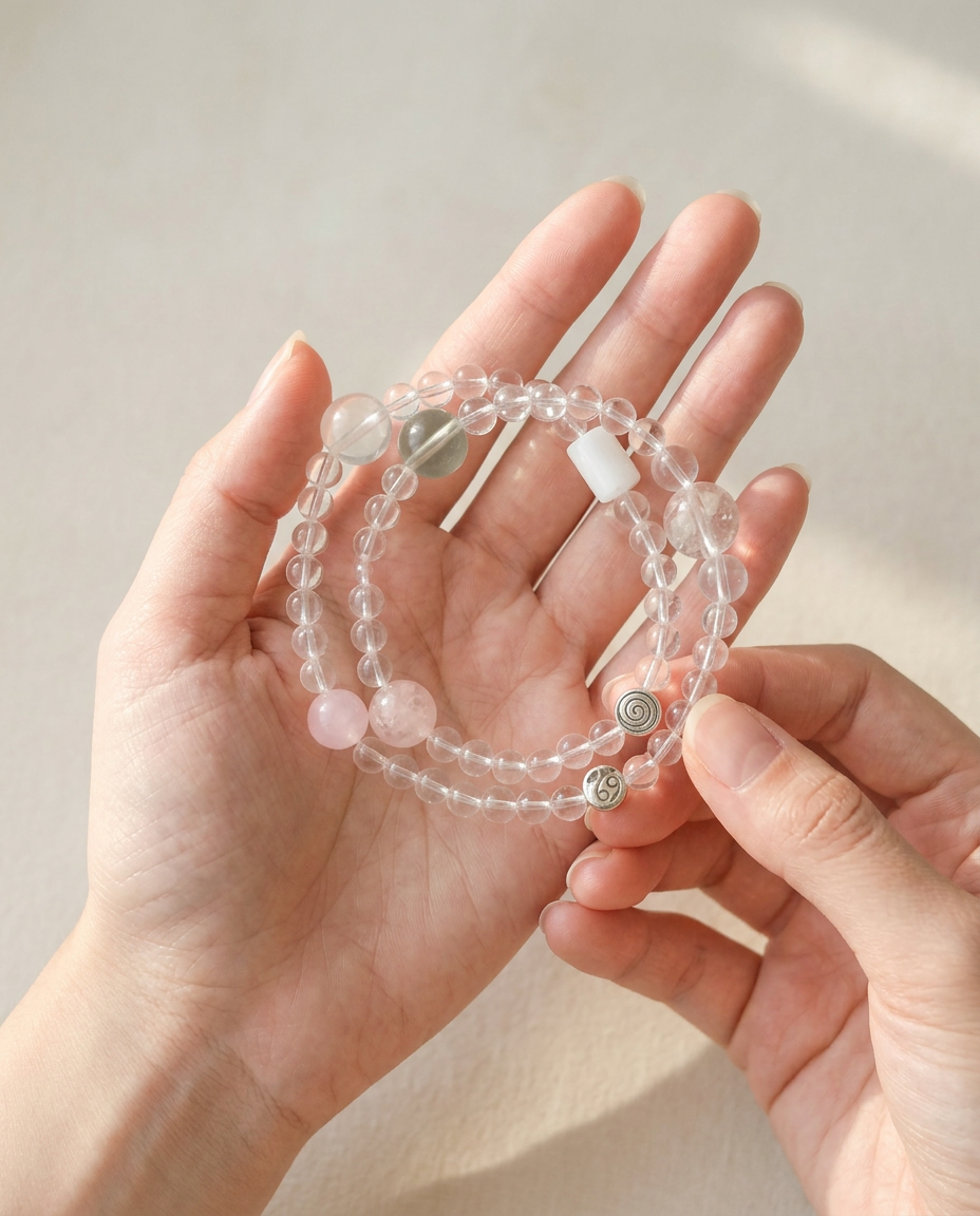 ♋ Cancer · Emotional Safety Double Layer Bracelet