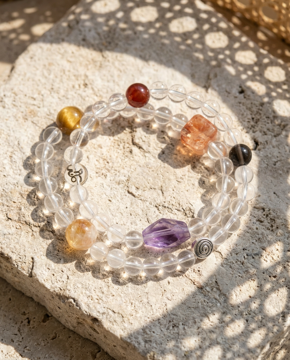 ♑ Capricorn · Discipline & Stability Double Layer Bracelet