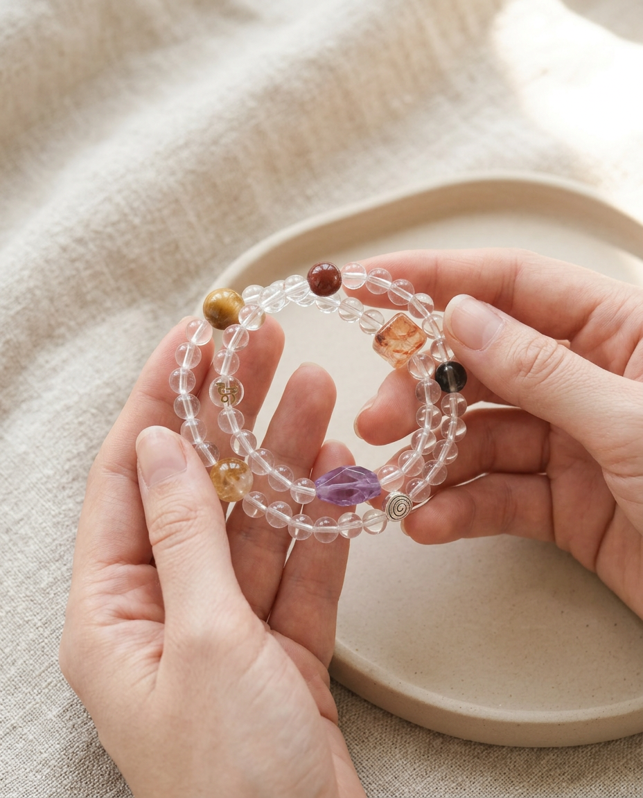 ♑ Capricorn · Discipline & Stability Double Layer Bracelet