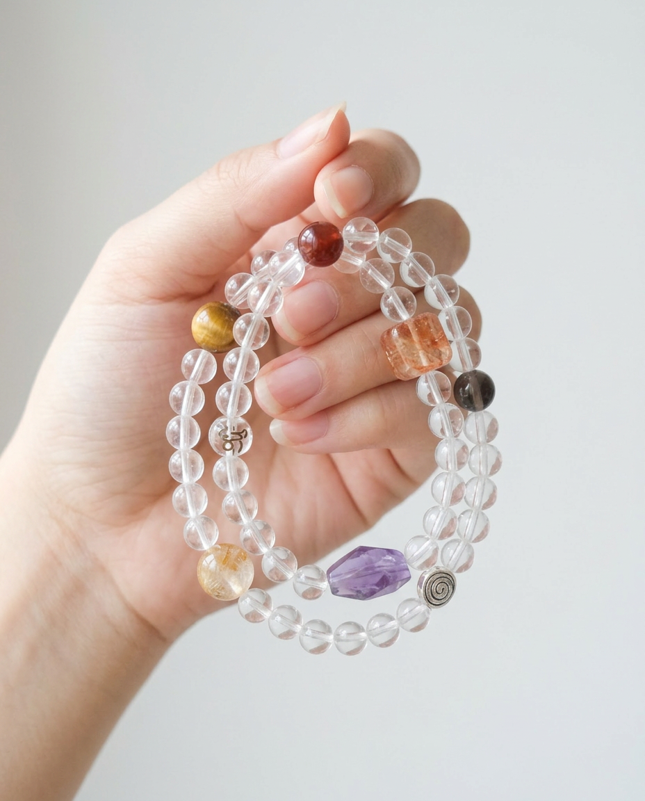 ♑ Capricorn · Discipline & Stability Double Layer Bracelet