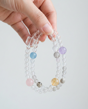 ♊ Gemini · Balance & Expression Double Layer Bracelet