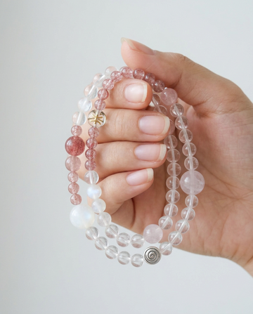 ♓ Pisces · Intuition & Flow Double Layer Bracelet