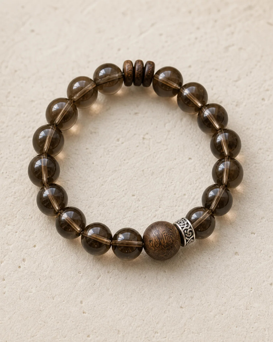 Aged Shou Mei tea-inspired ritual bracelet