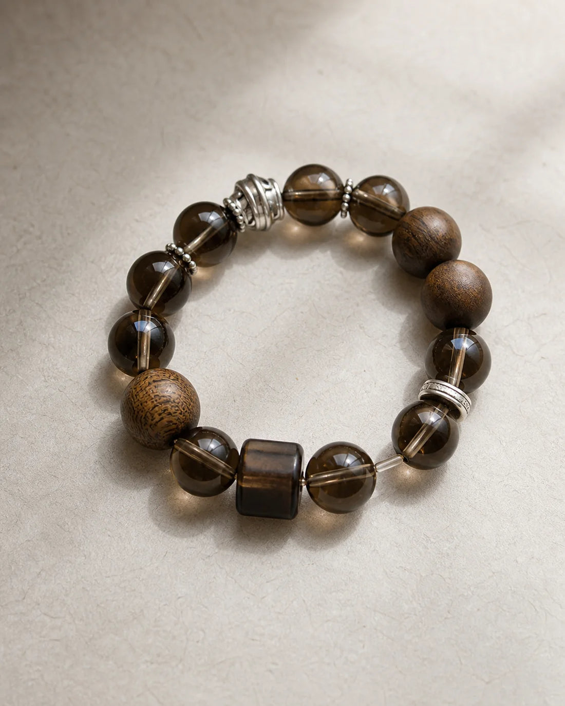 Ancient Tree Sheng Pu’er tea-inspired ritual bracelet