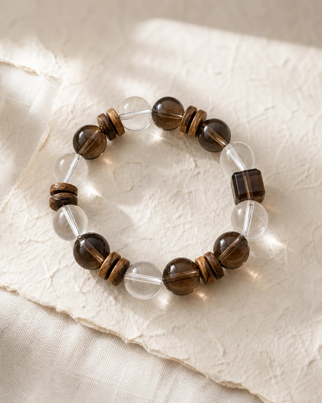 Clear White Tea tea-inspired ritual bracelet