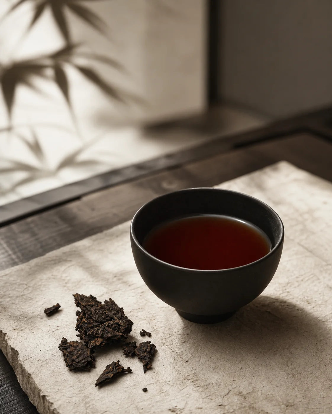 Ink Fu Tea in a Chinese tea atmosphere