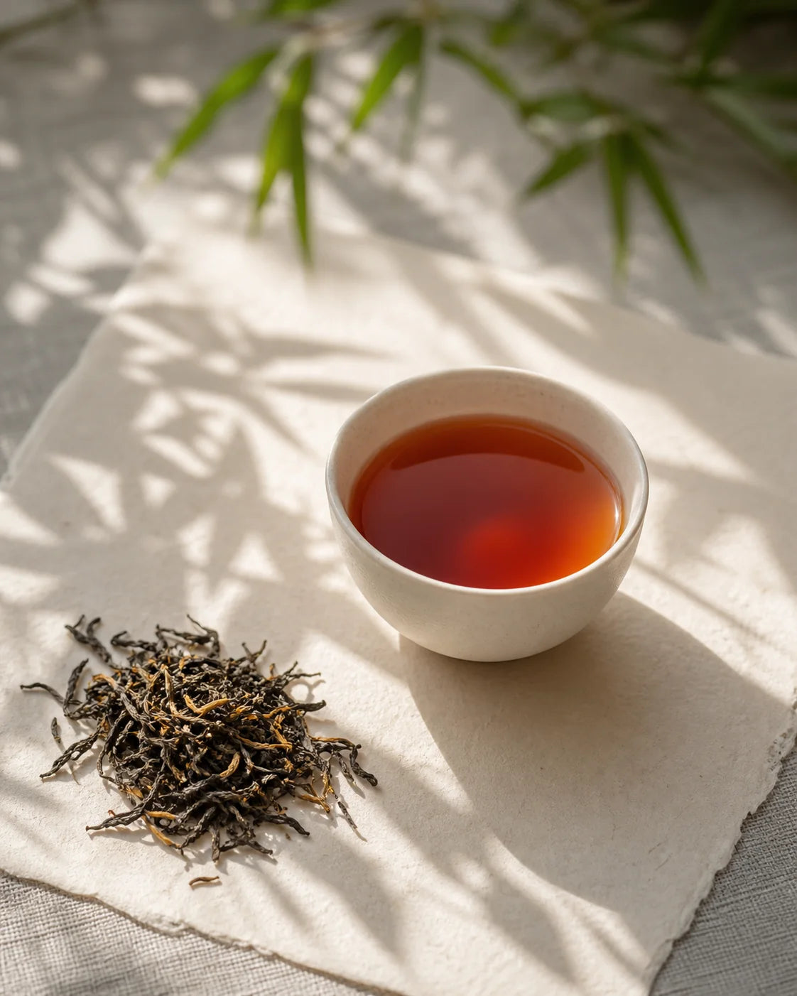 Jin Qi Red in a Chinese tea atmosphere