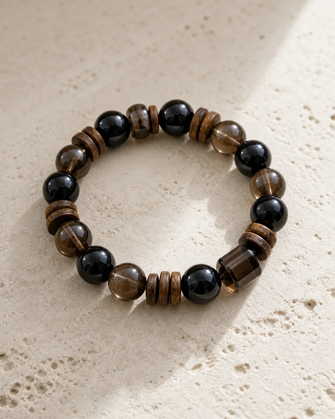 Ripe Pu’er tea-inspired ritual bracelet